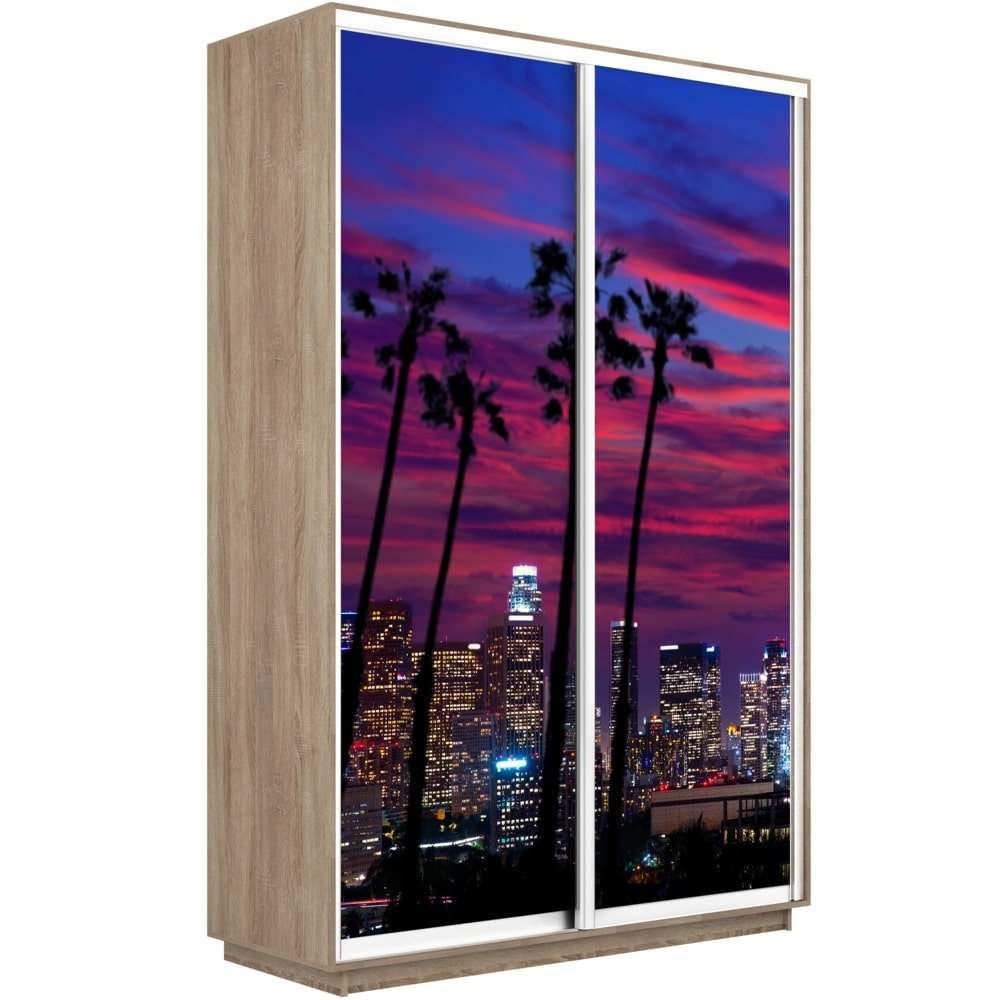 Шкаф-купе двухдверный «Экспресс Дуо» 2200 Фото 1014 сонома