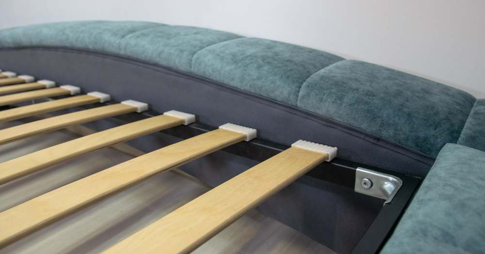 Интерьерная кровать «Оливия» ламели