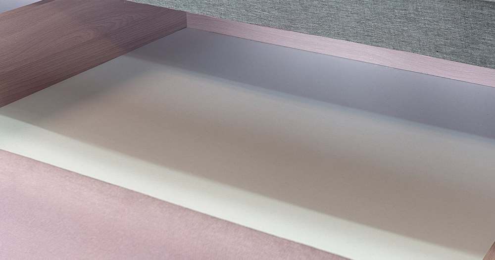 Диван 961 Лекко ява серо-розовый, спальное место 195x131 см