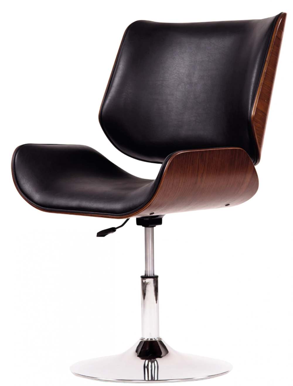 Кресло «Оксфорд-2» Вишня/Черный