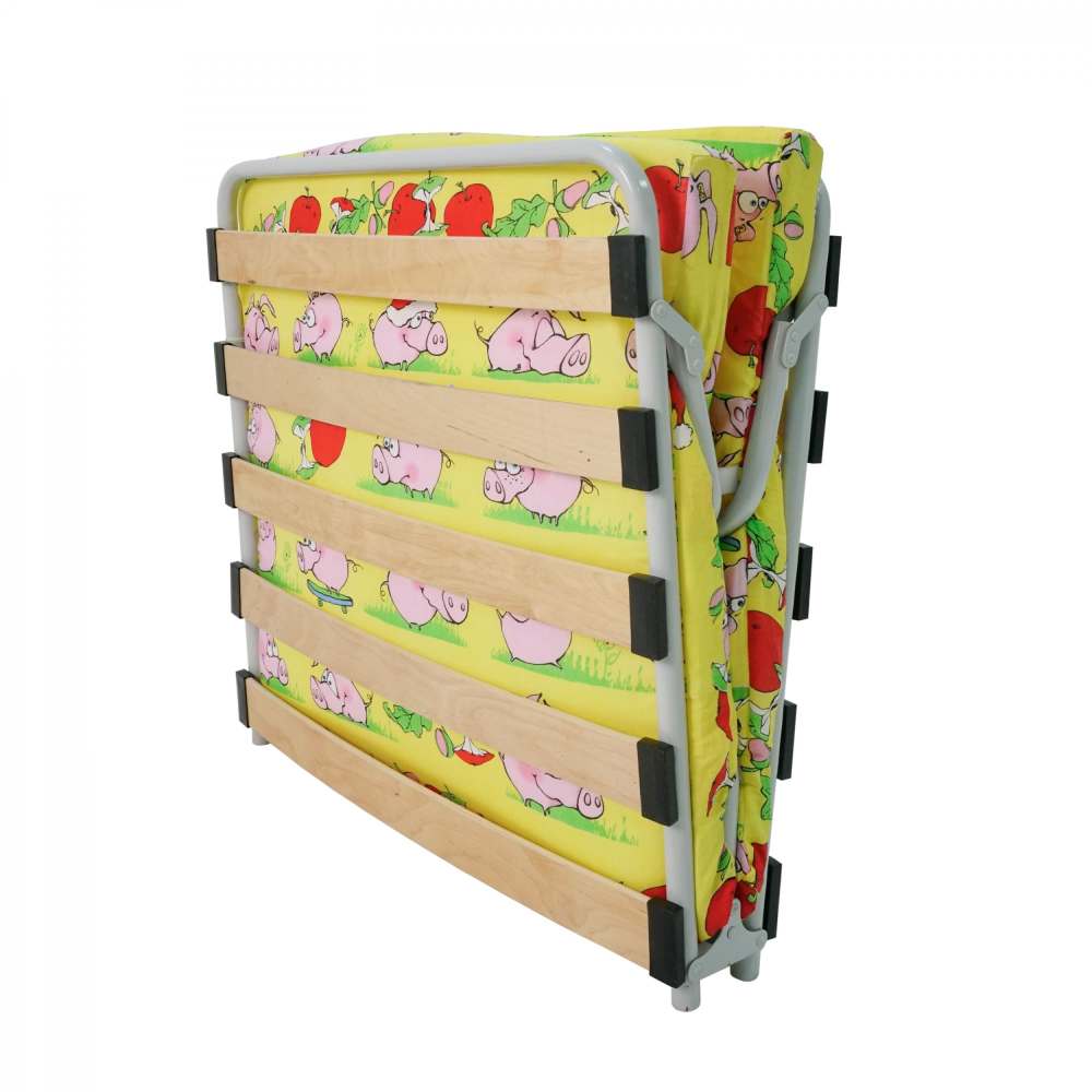 Кровать раскладная «Марфа-М1» малая на ламелях с мягким матрасом