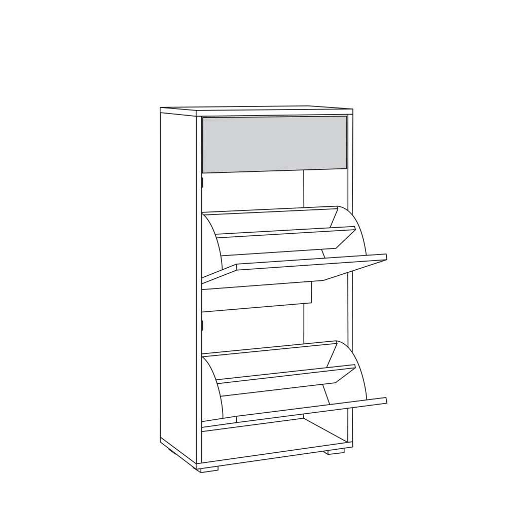 Обувница «Куба» схема