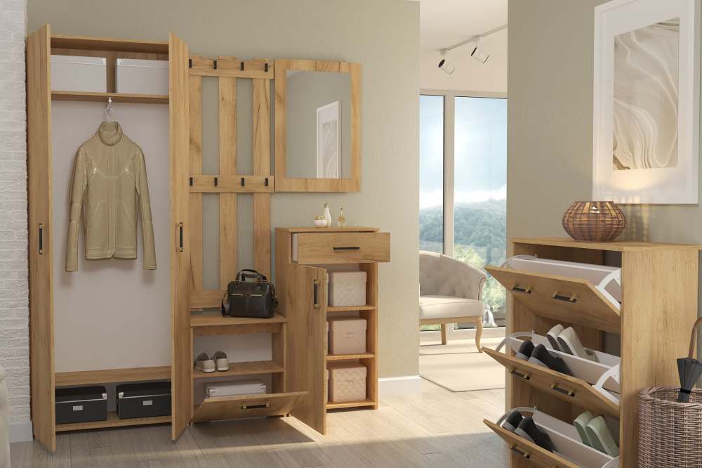 Тумба «Агата» АТ-10 Дуб крафт золотой