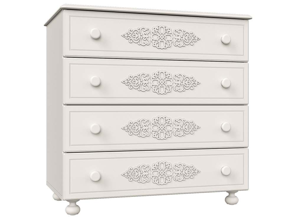 Комод «Ассоль» АС-5 Белое дерево, глубина 50 см