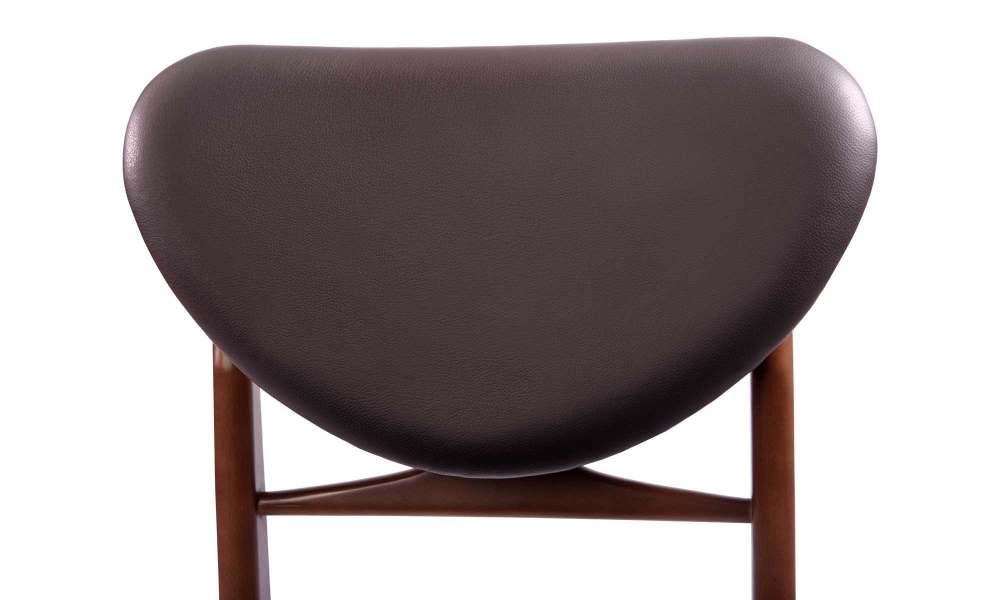 Стул «Luwest» 5030 Тёмный орех/кожа тёмно-коричневая