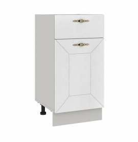 Шкаф кухонный комбинированный «Винтаж» 400 Белый лофт