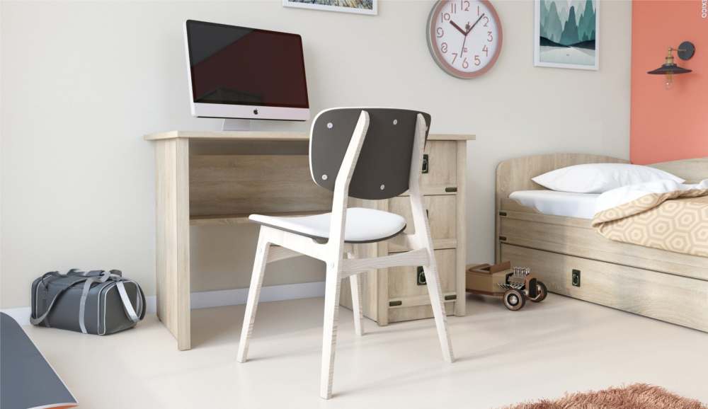 Модульная детская «Валенсия» Дуб сонома вариант 2