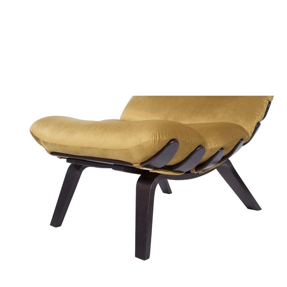 Кресло «Ессей» Венге/Охра