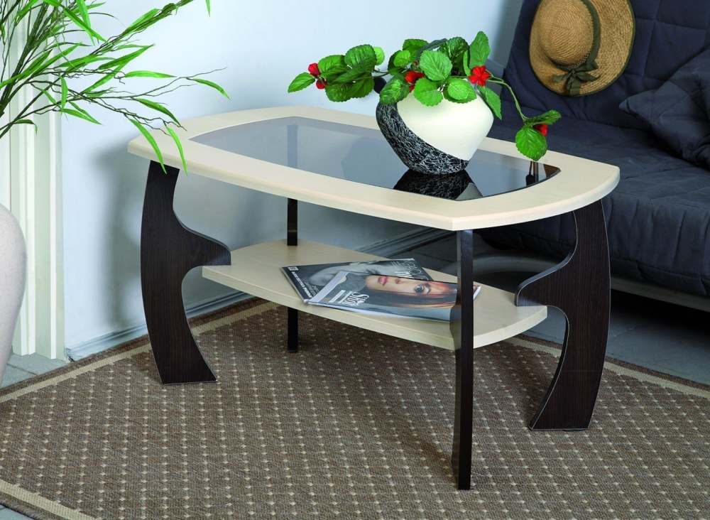 Стол журнальный «Маджеста» 3 Венге клен азия