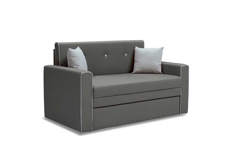 Диван «Барселона» Рогожка Tesla Graphite