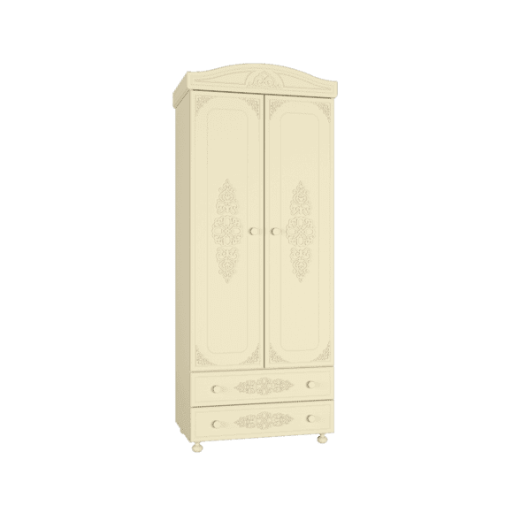 Шкаф для одежды «Ассоль плюс» АС-2 Ваниль