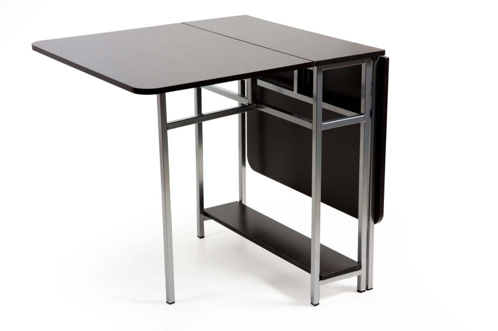 Стол-книжка 3 на металлокаркасе «Бител» Венге