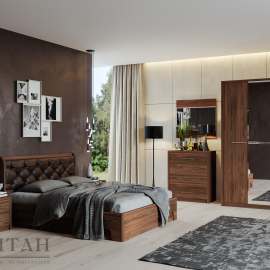 Спальня «Луна 6» Рэд фокс/Prona 3333