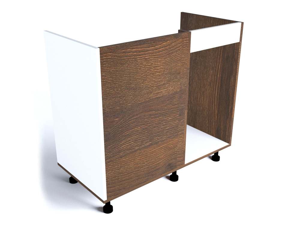 Кухонный шкаф напольный «Астана» СМУ-100 под мойку правый