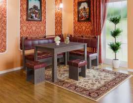 Кухонный уголок «Остин» Бордо