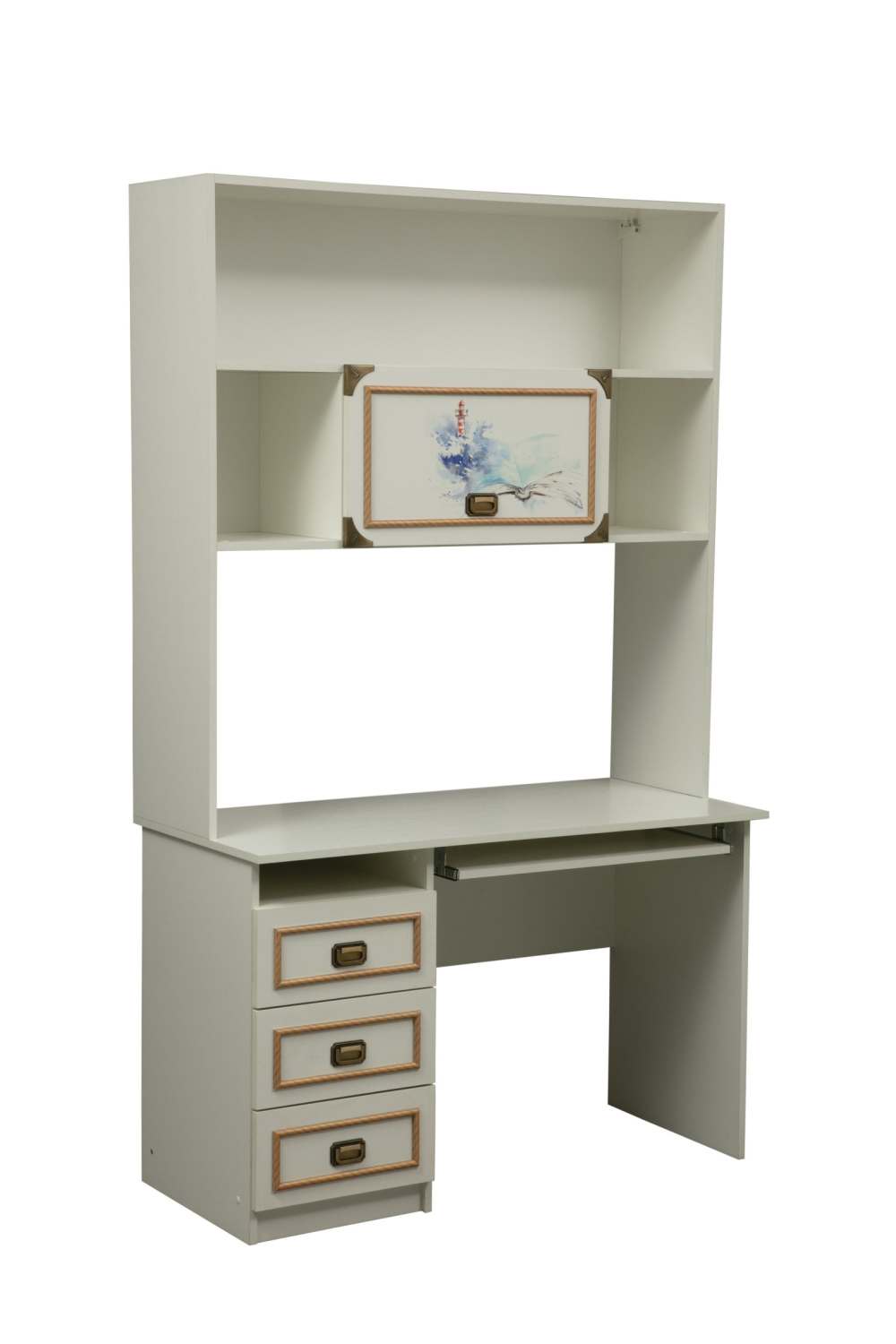 Стол письменный (вариант с полкой-надстройкой)