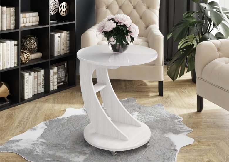 Стол журнальный «Номер 9» Ясень Анкор светлый