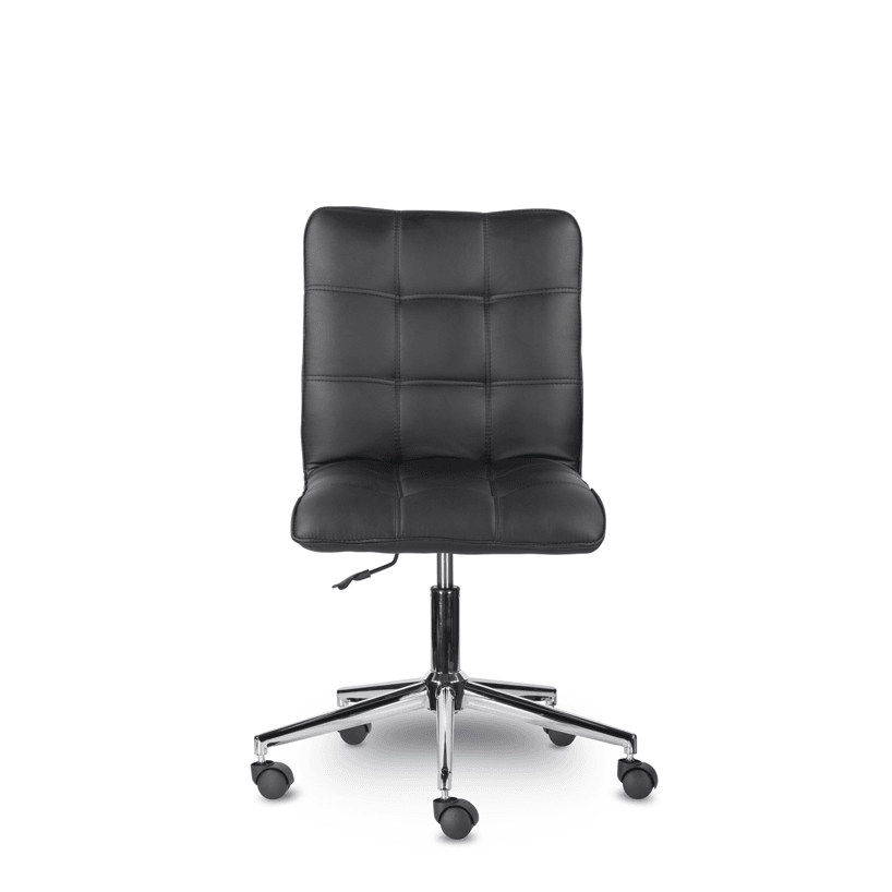 Кресло Фигаро «GTS » Хром черный