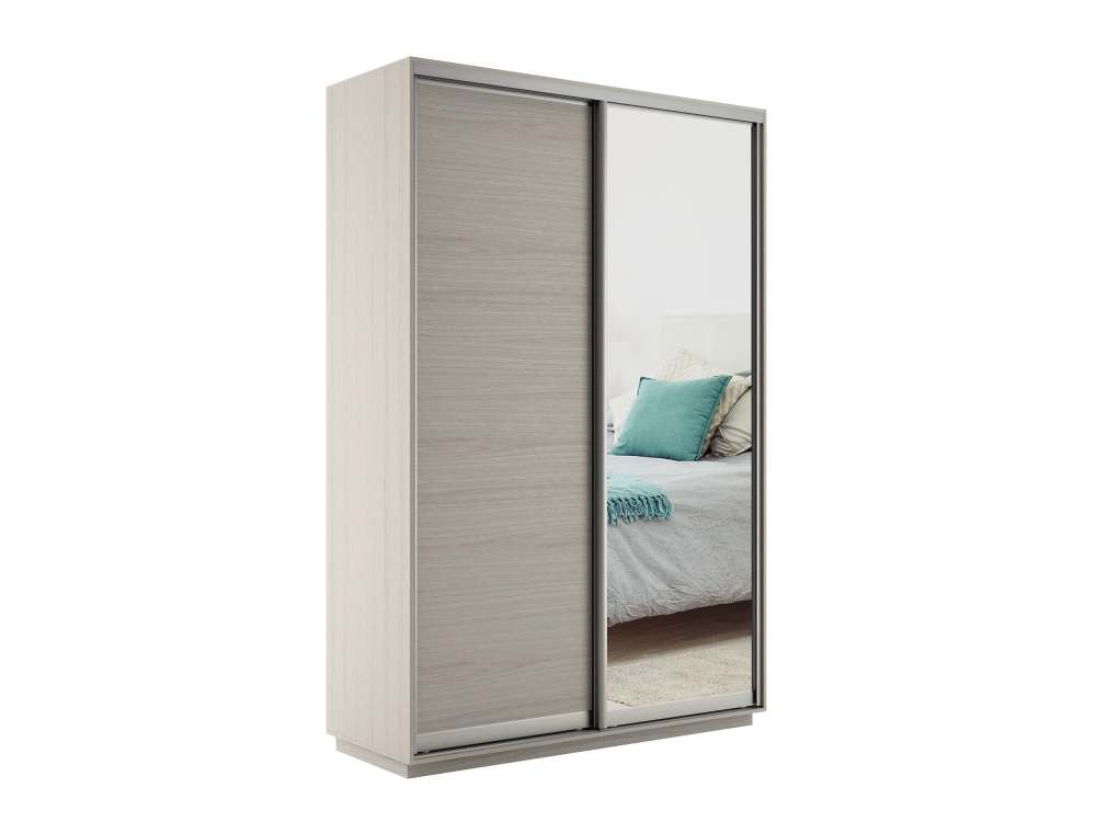 Шкаф-купе «Экспресс Дуо» Медиум Ясень Шимо светлый