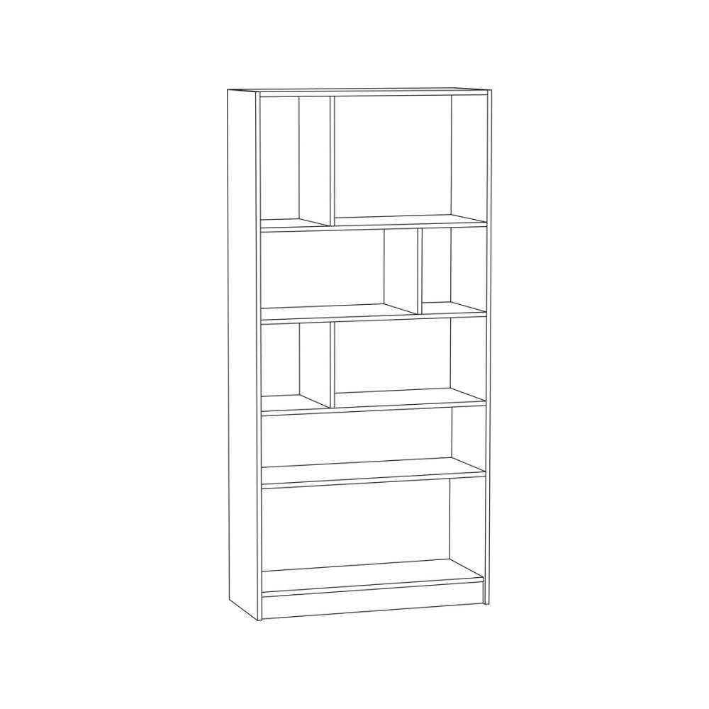 Стеллаж 09.136 «Альфа» схема