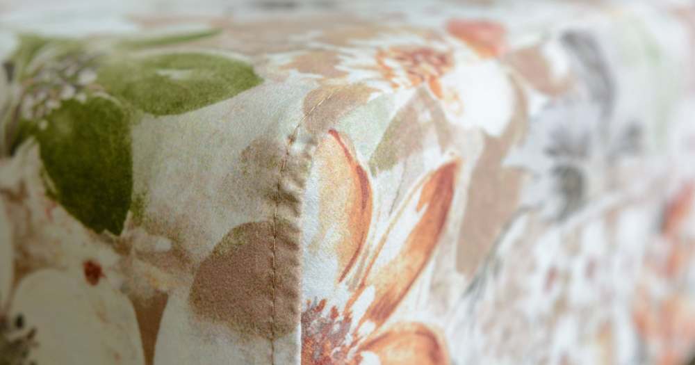 Фибра 2885/5 коричневые цветы