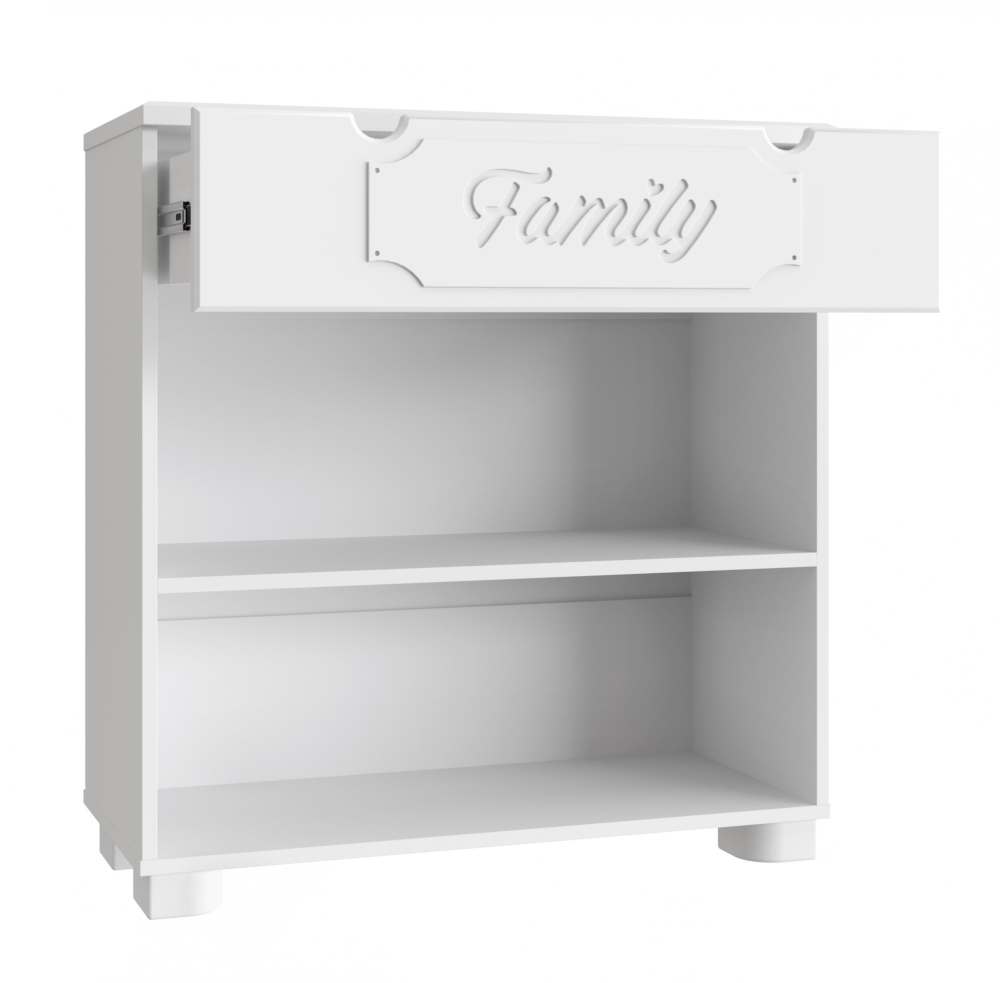 Тумба «ДримСтар» ДС-18 белое дерево внутреннее наполнение