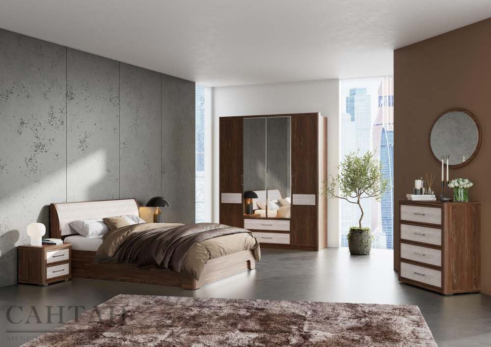 Спальня «Камелия Monro 6» Рэд фокс/Matrixmat b020