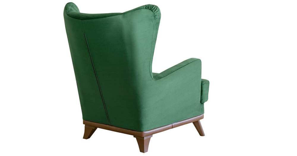 Кресло  «Оскар» темно-зеленый малахитовый