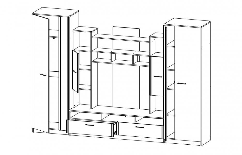 Стенка «Атрия» 1