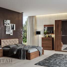 Спальня «Луна 6» Рэд фокс/Alpina 2