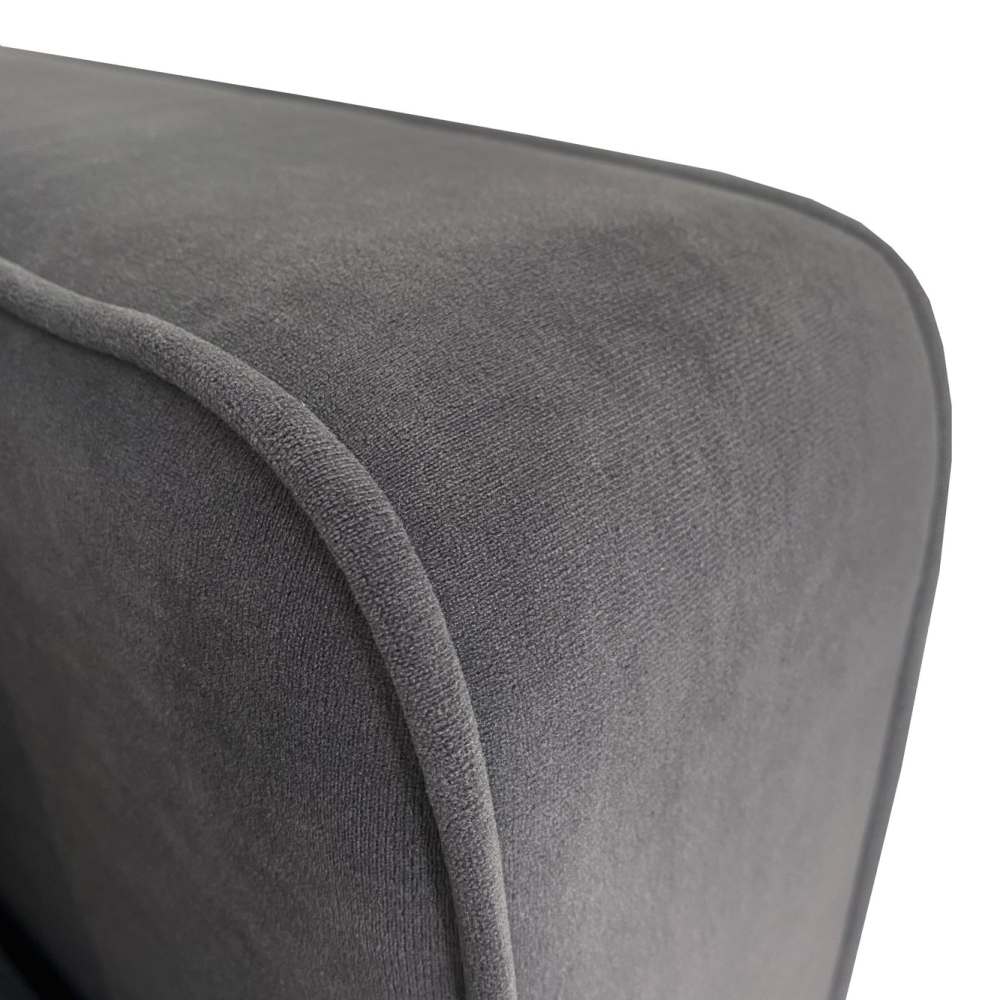 Прямой диван «Чарли» Ультра графит/Ультра минт материалы