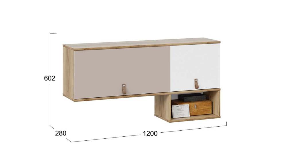 Шкаф навесной «Марвин» размеры