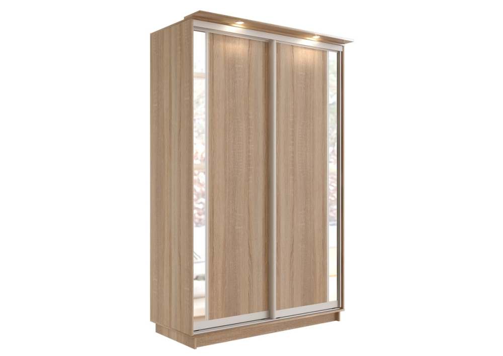 Шкаф-купе 1,2м «Лео» Лайт Сонома