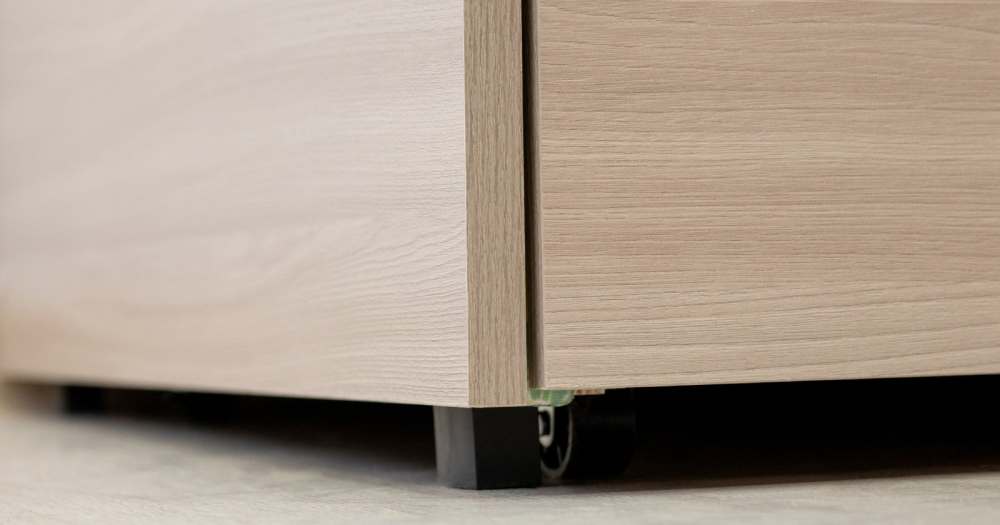 Детский диван-кровать «Антошка 1» 010 Фибра Мишутка бежево-розовый