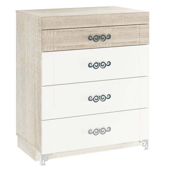 Комод 9.1 «Сан Ремо» Дуб сонома светлый