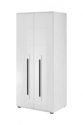 Шкаф «Tulsa» 2D 2497FJ typ 18 Белый/Белый глянец