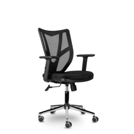 Кресло Трансформер «СH-290» Хром черный