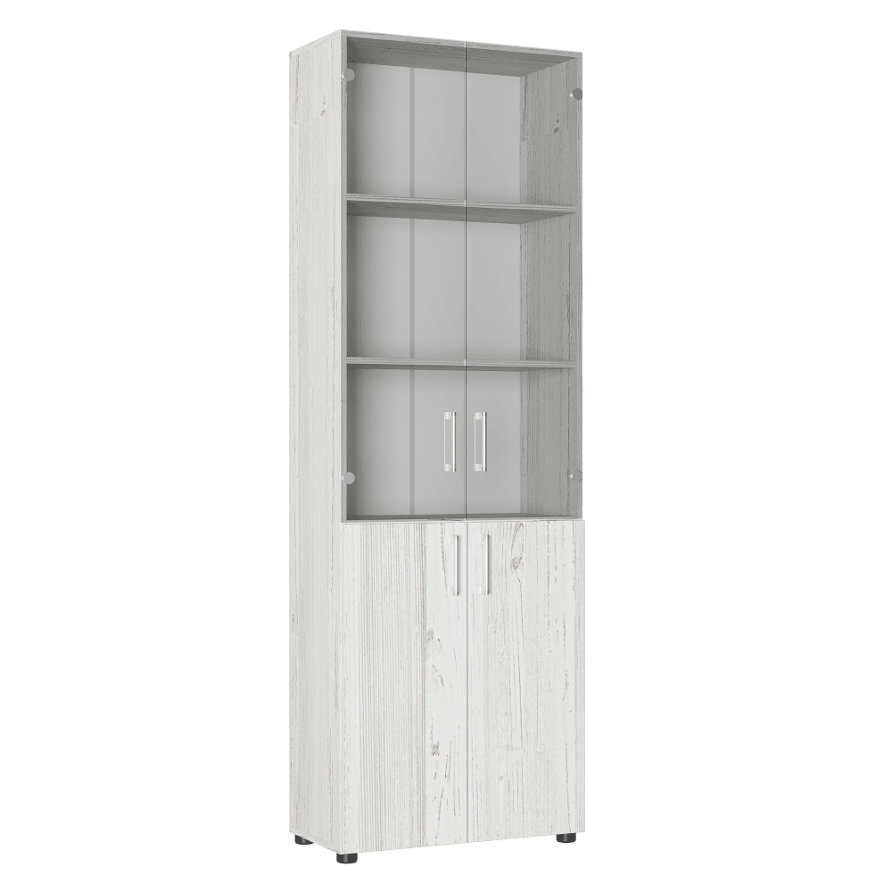 Шкаф со стеклом «ОФ-303К» сосна винтер