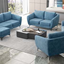 Коллекция «Дана» Посейдон океан серо-голубой