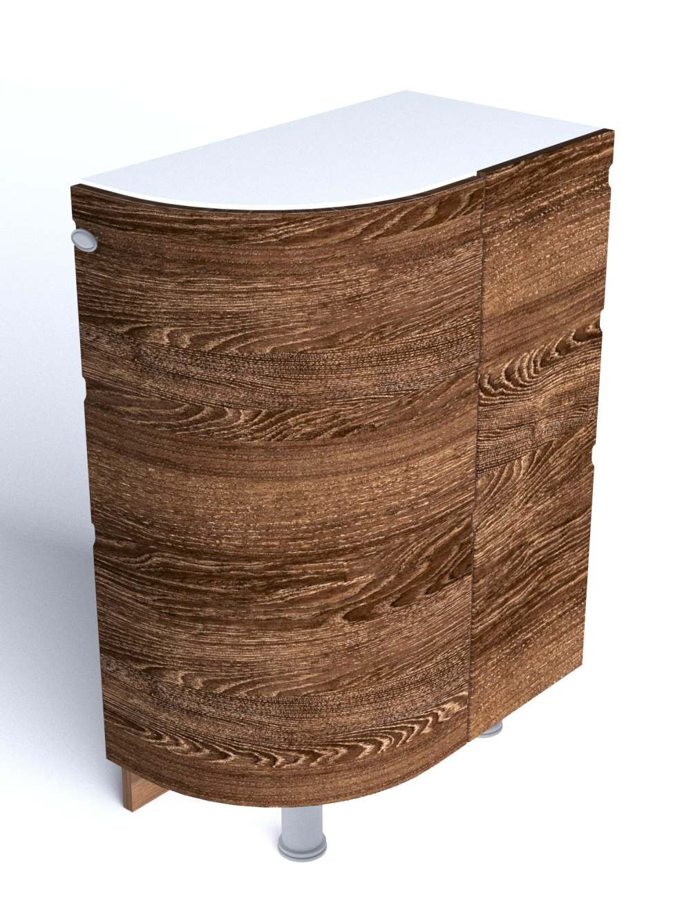 Кухонный шкаф напольный «Астана» СР-32 радиусный