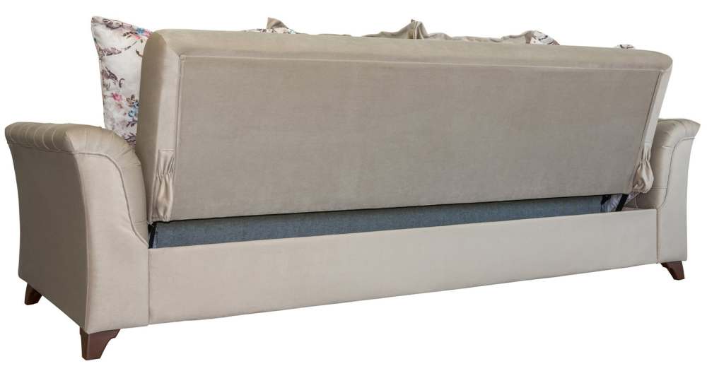 Диван 963 Лекко фог светлый кварцевый серый