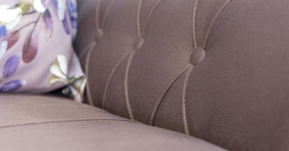 Диван 961 Лекко ява серо-розовый, спальное место 195x131 см