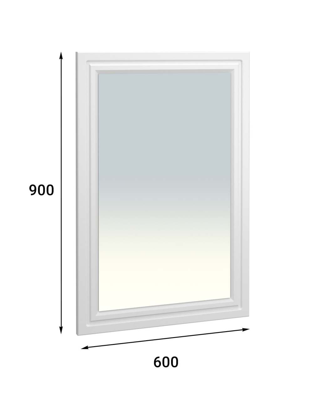 Зеркало «Монблан» размеры