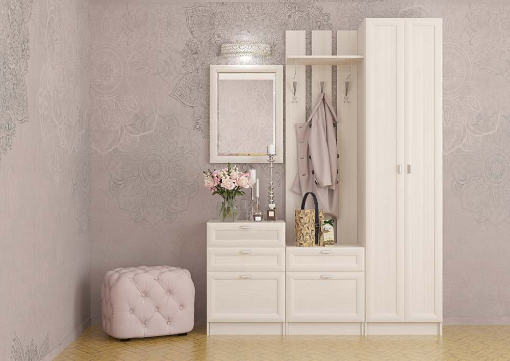 Прихожая «Элит 8» Бодега белая