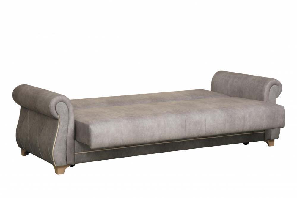 Диван-кровать «Порто» Велюр конго грей