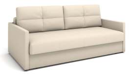 Прямой диван-кровать «Мадрид» Рогожка Stark cream