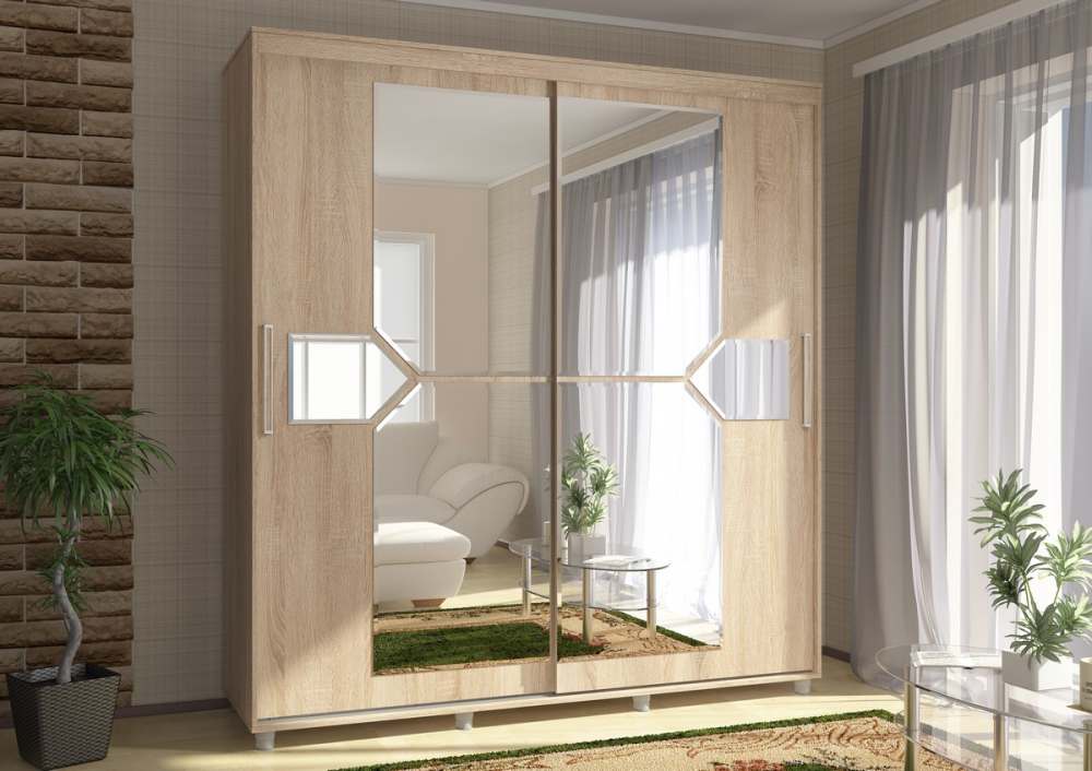 Шкаф-купе 2м «Комфорт-12 Прайм» Калейдоскоп