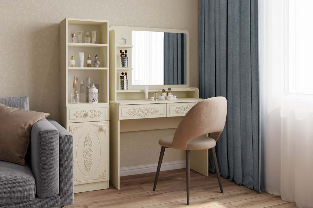 Шкаф «Ассоль плюс» АС-65 ваниль 