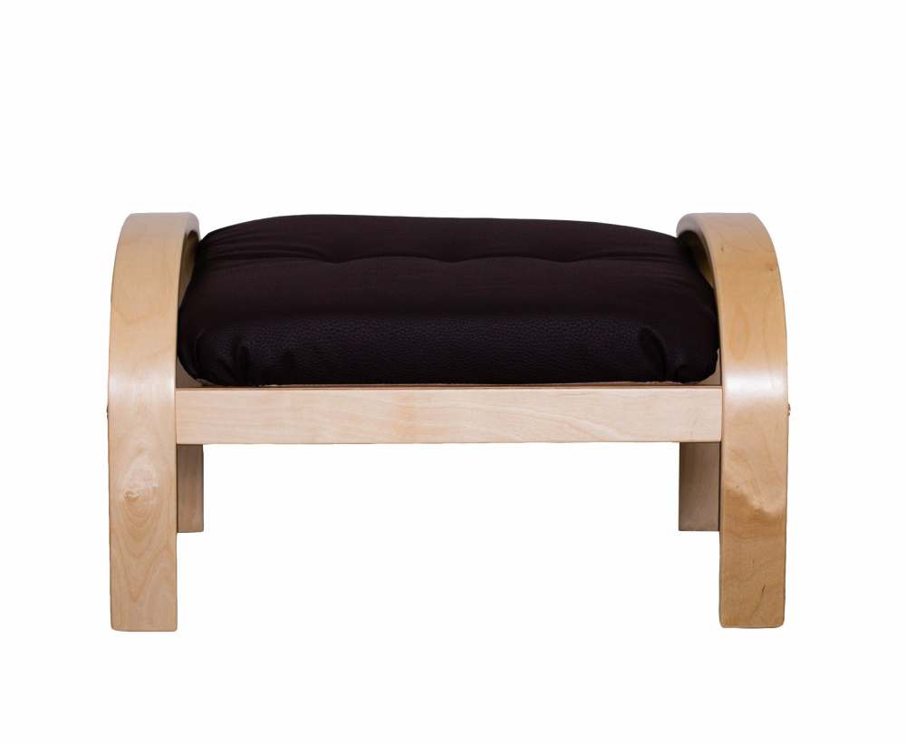 Пуф «Сайма» Берёза/Шоколад