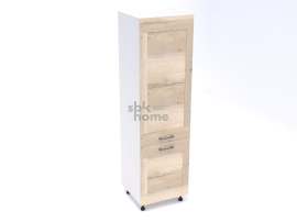 Кухонный шкаф-пенал напольный «Дублин» ПГ-60 глухой пенал